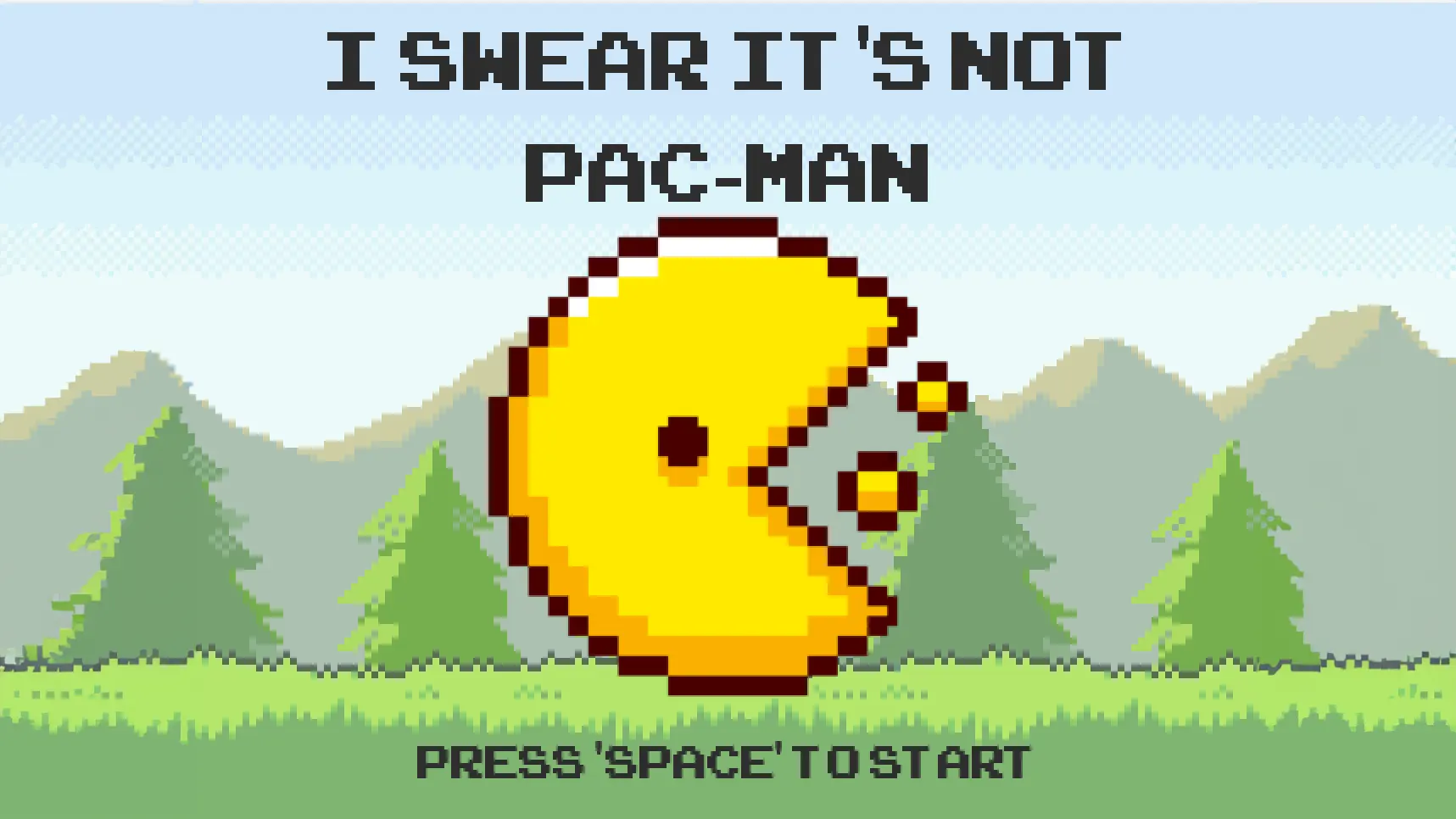 I Swear Its Not PacMan Header